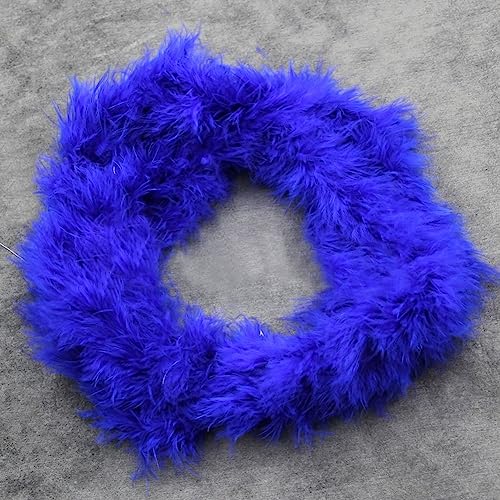 Marabu-Federboa-Kostüm für Partys, Festivals, Stolz, Junggesellinnenabschied, Halloween, Weihnachten, Basteln, 2 m, Dunkelblau Marabu-Federboa-Kostüm für Partys, Festivals, Stolz, Junggesellinnenabschied, Halloween, Weihnachten, Basteln, 2 m, Dunkelblau von HshDUti