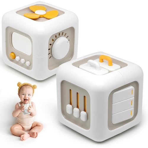 Hshenjhu BabySpielzeug ab 1 Jahr, Montessori Spielzeug für 1–3,Baby Feinmotorik Aktivitäts Spielzeug,Würfel Sinnes Toy,Pädagogisches Lernspielzeug,Geschenke für Kinder ab 12 18 Monate,Weiß Hshenjhu BabySpielzeug ab 1 Jahr, Montessori Spielzeug für 1–3,Baby Feinmotorik Aktivitäts Spielzeug,Würfel Sinnes Toy,Pädagogisches Lernspielzeug,Geschenke für Kinder ab 12 18 Monate,Weiß von Hshenjhu