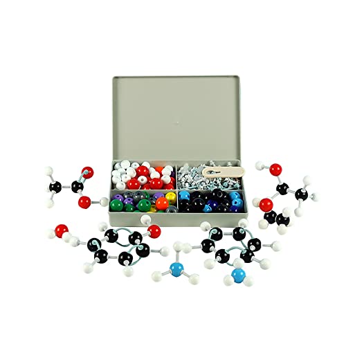 Hsthe Sea 240-teiliges Molekularmodell-Kit für organische anorganische Strukturen, Chemie-Elektronenbahn-Struktur-Set für Lehrer, Studenten, Wissenschaftler, Chemieunterricht Hsthe Sea 240-teiliges Molekularmodell-Kit für organische anorganische Strukturen, Chemie-Elektronenbahn-Struktur-Set für Lehrer, Studenten, Wissenschaftler, Chemieunterricht von Hsthe Sea