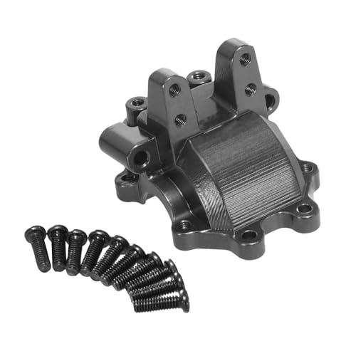 Aluminium vordere obere Unterseite unter Getriebeabdeckung Fernbedienungssteuerauto -Getriebe Differentialgehäuse Ersatz DIY -Teile, Titan von HuadaXtai