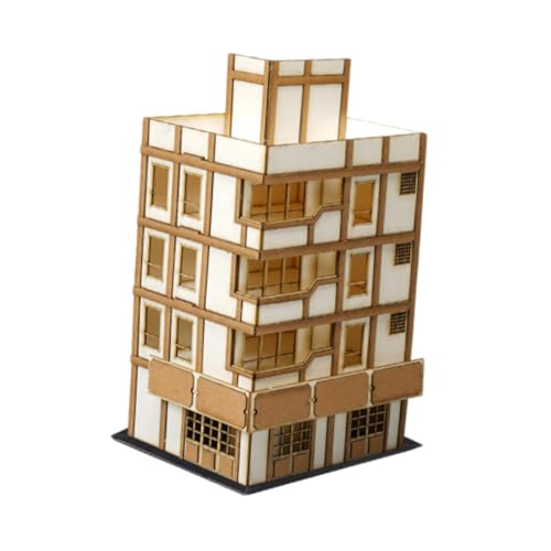Generic 1/144 Miniaturgebäude Haus Residential Modern House Diorama Accessoire Assembly Model Railway Layout Requisite, Style A Generic 1/144 Miniaturgebäude Haus Residential Modern House Diorama Accessoire Assembly Model Railway Layout Requisite, Style A von HuadaXtai