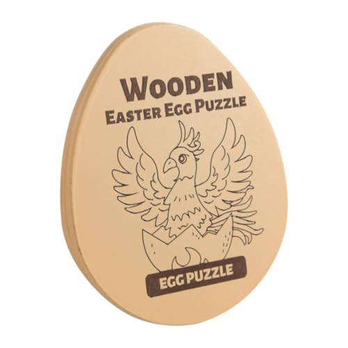Osterei-Holzpuzzle, Gehirnentwicklung, logisches Denken, pädagogisches Spielzeug für Kinder, Phönix-Puzzle von HuadaXtai