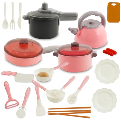 Kinder Matschküche Zubehör - 26 Stück Kinderküche Spielzeug, Outdoor Küchenspielzeug, Lernspielzeug Geschenk für Jungen Mädchen Kinder Matschküche Zubehör - 26 Stück Kinderküche Spielzeug, Outdoor Küchenspielzeug, Lernspielzeug Geschenk für Jungen Mädchen von Huahuanghui