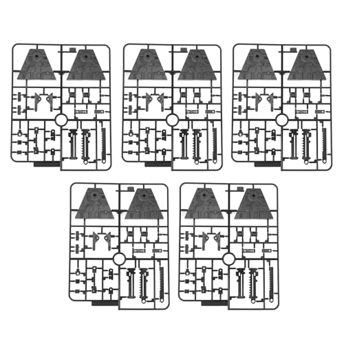Huairdum Figurenständer-Basis, Langlebig, 5er-Pack Actionfigurenständer für 6-Zoll-Modelle (Black) von Huairdum