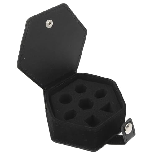 Würfeletui, Stromlinienförmiger, Vollständiger Schutz, Stilvolle Sechseckige Multifunktionale Würfelbox, Tragbar mit Weichen Schwammrillen für Unterwegs Würfeletui, Stromlinienförmiger, Vollständiger Schutz, Stilvolle Sechseckige Multifunktionale Würfelbox, Tragbar mit Weichen Schwammrillen für Unterwegs von Huairdum