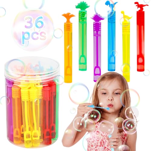 36 Stück Seifenblasen Kinder 5ml Dino Seifenblasen Kinder Set, Sei-fenblasen mit Dinosaurier Design seifen-Blasen stäbe, mini seifen-Blasen für Kindergeburtstag, Hochzeit, als Mitgebsel für Kin-der 36 Stück Seifenblasen Kinder 5ml Dino Seifenblasen Kinder Set, Sei-fenblasen mit Dinosaurier Design seifen-Blasen stäbe, mini seifen-Blasen für Kindergeburtstag, Hochzeit, als Mitgebsel für Kin-der von Huanmin
