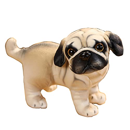 Huaqgu 18 cm Großer Hund Stoffpuppe Weich Dekorativ Für Realistischen Tierkomfort Für Waschbares Autosofa Zum Aufhängen Von Stofftieren Für Mädchen von Huaqgu