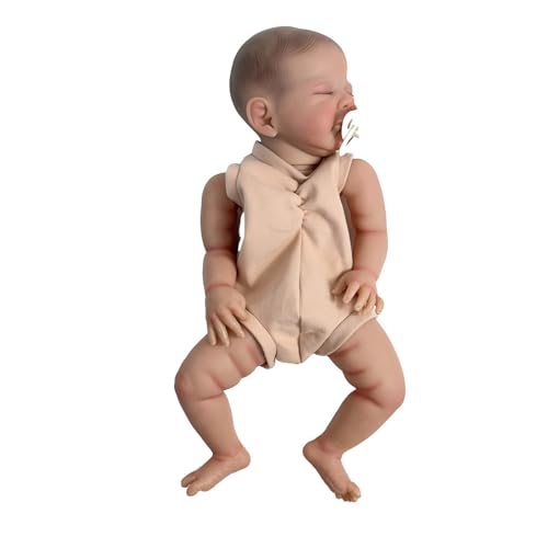 Huaqgu 20'' Simulation Reborns Modellbausätze Mit Zerlegten Armen Beinen Kopf Unvollendete Reborns Kleinkind Erziehungsspiel Spielzeug Bereits Bemalte Reborns Kits von Huaqgu