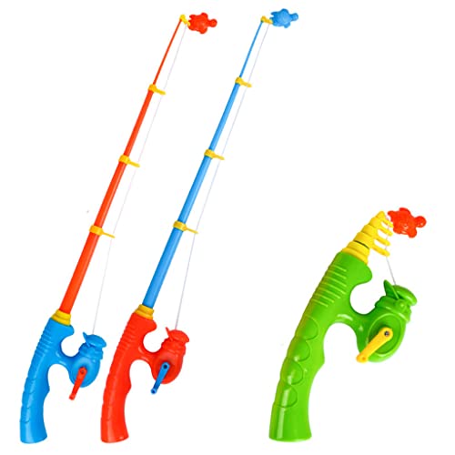Huaqgu 6 Pcs Angeln Spielzeug Dehnbare Angelrute Spiel Zubehör Für Kleinkind Bildung Lehre Angelrute Spielzeug Für Kinder von Huaqgu