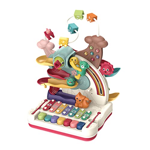 Huaqgu 6-in-1-Babyspielzeug Zum Musikalischen Lernen Für Kinder Alter Von 0 Bis 3 Jahren. Wecken Sie Interesse Der Kinder An Musik. Multifunktionsspielzeug Für Kleinkinder von Huaqgu