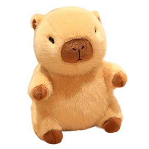 Huaqgu Cartoon Capybara Plüschtier Für Kinder Kuscheltiere Kissen Weich Pelzig Für Erwachsene Mädchen Stimmungsbeschwichtigung Geschenk Niedliche Anzieh Kuscheltiere von Huaqgu