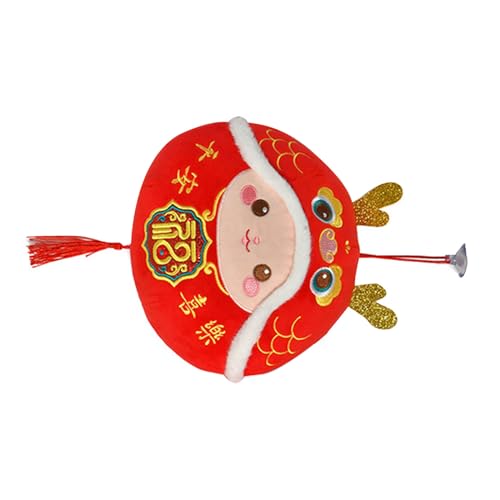 Huaqgu Chinesischer Drache Anhänger Neuartiges Stofftier Spielzeug Für Die Chinesische Neujahrsparty Umarmt Den Chinesischen Loong Chinesischen Drachen Plüsch von Huaqgu