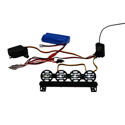 Huaqgu Fernbedienung Auto Feine Dach Lichter Teile Kits Ersatzteil Modifikation Teile Für MN90 Modell Auto Lichter von Huaqgu