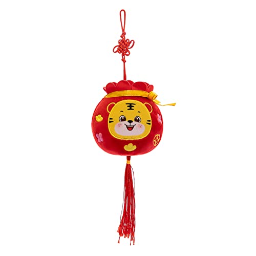 Huaqgu Glückliches Chinesisches Sternzeichen Tiger Stofftier Für Raumdekoration Anhänger Für Baby Emotion Appease Kindergarten Versorgung Neujahr Dekoration 2022 Zuhause von Huaqgu
