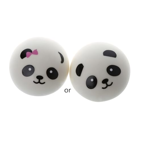 Huaqgu Kinder Lustige Realistische Panda Kuchen Spielzeug Massage Spielzeug Für 6-8 Kinder Stress Entlasten Verbessern Intelligenz Liefert Für Kinder Angst von Huaqgu