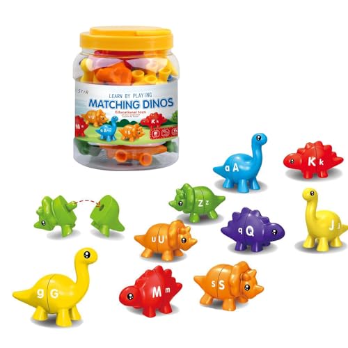 Huaqgu Lernspielzeug Zum Erkennen Und Sortieren Von Farben Aufklärung Dinosaurier Passendes Spielzeug Für Kinder Spielende Kinder Farbsortierspielzeug Für Kleinkinder 1–3 Farb Und von Huaqgu