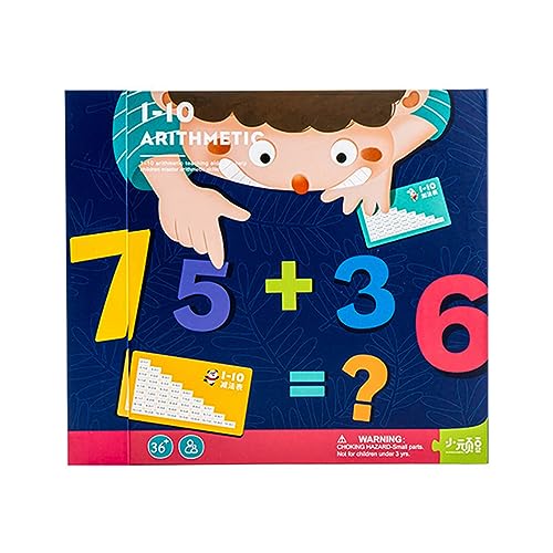 Huaqgu Montessori Lehrmittel Mathe Puzzle Spielzeug Für Vorschulkinder Addition Subtraktion Lernspielzeug Mathe Spielzeug Für Kinder Ab 5 Jahren Kinder Alter Von 4–8 Jahren Zählen Und Mathe Mathe von Huaqgu