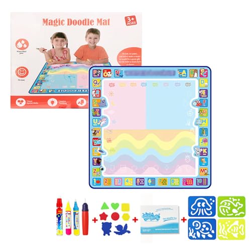 Huaqgu Wasserfarben Matten Sauber Für Die Frühe Entwicklung Von Kindern Mit Niedlichem Design Aktivitätsblock Niedliches Design Brett Für Kinder Zeichenblock von Huaqgu