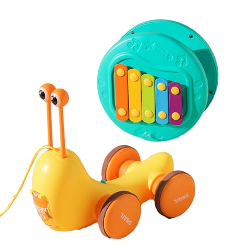 Süßes Schnecken Laufspielzeug Für Kleinkinder Mit Verstellbarem Seilgriff. Helfen Sie Kindern Laufen Zu Lernen von Huaqgu
