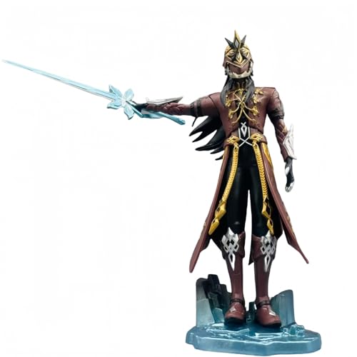 Huawealthy Anime Game Capitano Figure Capitano Action Figure Holding Sword Standing Posture Executive Captain PVC Model Collectibles Desktop Decorations Gifts for Anime Fans von Huawealthy