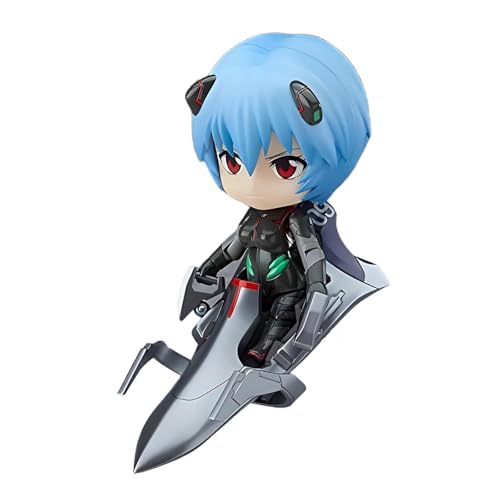 Huawealthy Ayanami Rei Figur, stehend, Pose, Kampfkleid, Aktion, niedlich, austauschbares Gesicht, 10 cm, PVC-Modell, Statue, Desktop-Anime-Charakter, Dekoration, Sammlerstück, Geschenk Huawealthy Ayanami Rei Figur, stehend, Pose, Kampfkleid, Aktion, niedlich, austauschbares Gesicht, 10 cm, PVC-Modell, Statue, Desktop-Anime-Charakter, Dekoration, Sammlerstück, Geschenk von Huawealthy