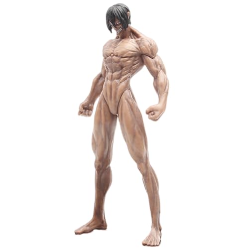 Huawealthy Eren Jaeger Figur Muskuläre Pose Figur PVC Statue Anime Sammlerstück Modell für Desktop Display Regal Dekoration Geschenk für Anime Fans Huawealthy Eren Jaeger Figur Muskuläre Pose Figur PVC Statue Anime Sammlerstück Modell für Desktop Display Regal Dekoration Geschenk für Anime Fans von Huawealthy