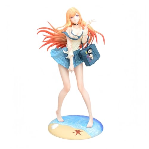 Huawealthy Kitagawa Marin-Figur, Schuluniform, stehende Pose, Aktion, 27 cm, PVC, niedliches Mädchenmodell, Statuen, Desktop-Dekoration, Ornamente, Sammlerstück, Geschenke von Huawealthy
