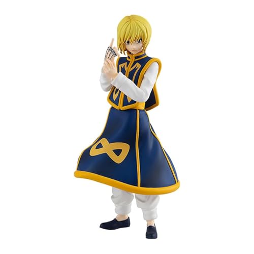 Huawealthy Kurapika Figur Stehende Pose, 17 cm, PVC-Modell, Statue mit Kette, Waffe, Sammlerstück für Desktop-Dekoration, Sammlung, Geburtstag Huawealthy Kurapika Figur Stehende Pose, 17 cm, PVC-Modell, Statue mit Kette, Waffe, Sammlerstück für Desktop-Dekoration, Sammlung, Geburtstag von Huawealthy