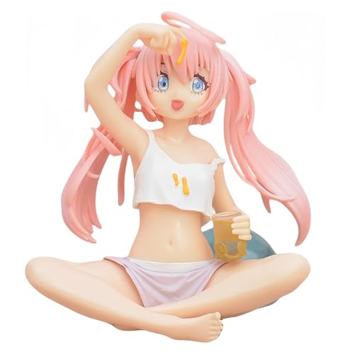Huawealthy Milim Nava-Figur, sitzend, Action-Pose, Anime, 12 cm, PVC-Modell, Statue, Desktop-Dekoration, Sammlermodell, niedliches Mädchen, Anime-Enthusiasten, Geschenk Huawealthy Milim Nava-Figur, sitzend, Action-Pose, Anime, 12 cm, PVC-Modell, Statue, Desktop-Dekoration, Sammlermodell, niedliches Mädchen, Anime-Enthusiasten, Geschenk von Huawealthy