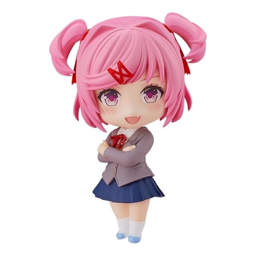 Huawealthy Natsuki Figur Stehende Pose, 10 cm, Tonstatue, niedliches Anime-Mädchen, austauschbares Gesicht, Sammlerstück für Desktop-Ornamente, Anime-Liebhaber, Geschenk für Fans Huawealthy Natsuki Figur Stehende Pose, 10 cm, Tonstatue, niedliches Anime-Mädchen, austauschbares Gesicht, Sammlerstück für Desktop-Ornamente, Anime-Liebhaber, Geschenk für Fans von Huawealthy