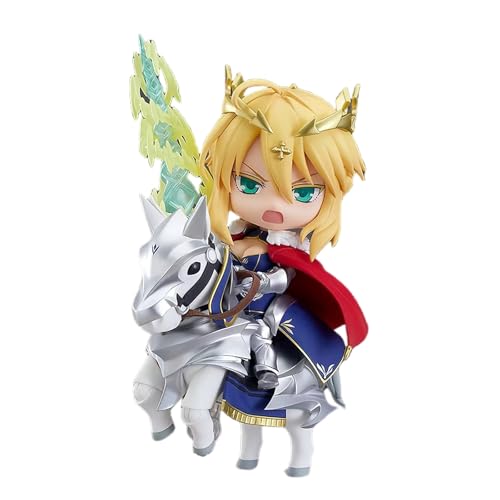 Huawealthy Säbel-Figur, sitzend, Action-Pose auf Pferd, Ton, austauschbares Gesicht, Anime, 10 cm, PVC-Modell, Statue, Desktop-Dekoration, Sammlerstück für Fans Huawealthy Säbel-Figur, sitzend, Action-Pose auf Pferd, Ton, austauschbares Gesicht, Anime, 10 cm, PVC-Modell, Statue, Desktop-Dekoration, Sammlerstück für Fans von Huawealthy