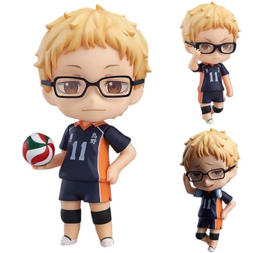 Huawealthy Tsukishima Kei Anime Figur Haikyuu Actionfigur Gesicht und Zubehör sind austauschbare Statue Q Version Manga Charakter PVC Modell Desktop Dekoration Sammlung Geschenke für Fans Huawealthy Tsukishima Kei Anime Figur Haikyuu Actionfigur Gesicht und Zubehör sind austauschbare Statue Q Version Manga Charakter PVC Modell Desktop Dekoration Sammlung Geschenke für Fans von Huawealthy