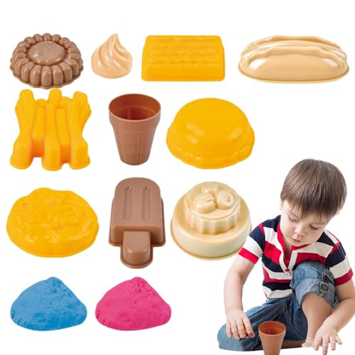 Huaxingda Sandformen Strandspielzeug,Sandspielzeugform,Bunte Strandformen, Spaß für Kinder | Langlebiges Sandspielzeug für unterwegs, kreatives Sandkastenspielzeug für Kinder, einzigartiges von Huaxingda