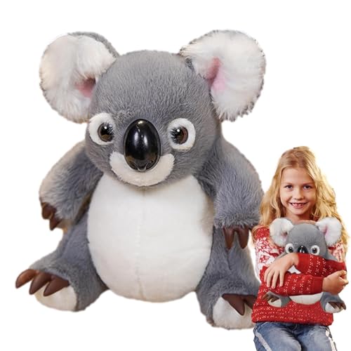 Huaxingda Tierplüschtier - Koala Waschbär Panda Plüsch Stoffpuppen - Bequeme Koala-Plüschtiere, Stofftier-Puppen für Kinder, Jungen, Geburtstags von Huaxingda