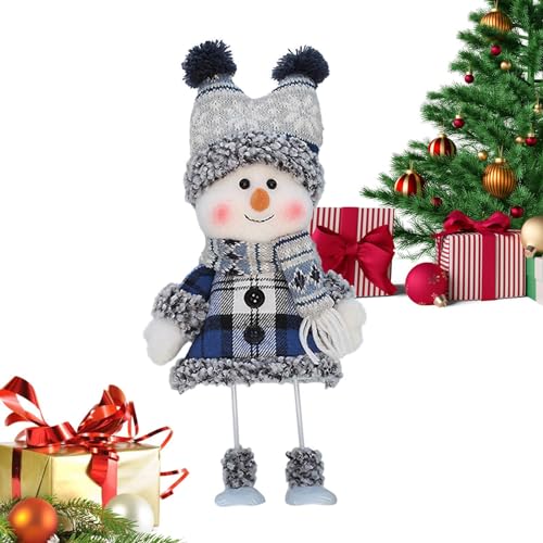 Huaxingda Weihnachts-Schneemann-Plüschspielzeug,Schneemannspielzeug Weihnachtsschmuck | Weihnachtsornament, Tischkamindekoration für Weihnachtsornament, Tischkamindekoration von Huaxingda