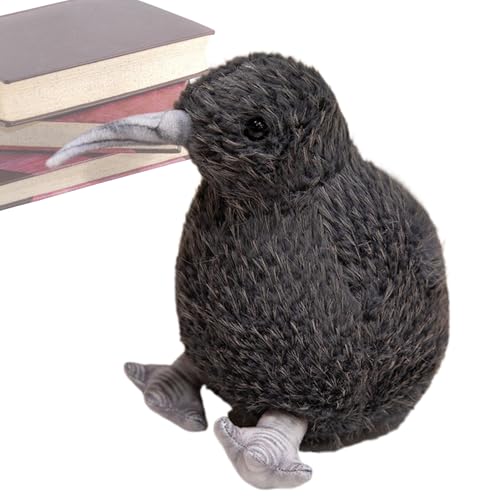 Huayeex Kiwi Vogel Kuscheltier - Realistisches Niedliches Kiwi Vogel Plüschtier | Niedliches Realistisches Weiches Kuscheltier Deko für Kinder Mädchen Jugendliche von Huayeex