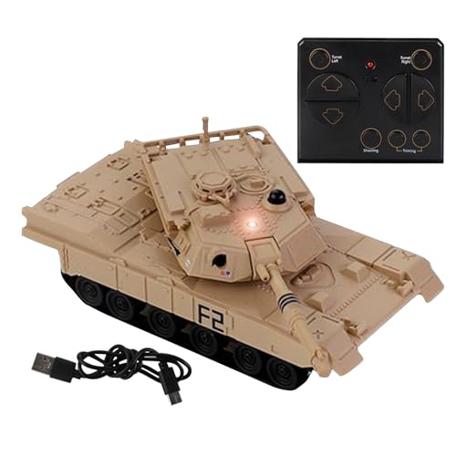 Huayeex Rc Panzer Für Erwachsene | 2.4 Ghz Fernsteuerung Auto | 360 Grad Drehung Wiederaufladbar Modellfahrzeug | Rennspiel Outdoor Kinder Erwachsene von Huayeex