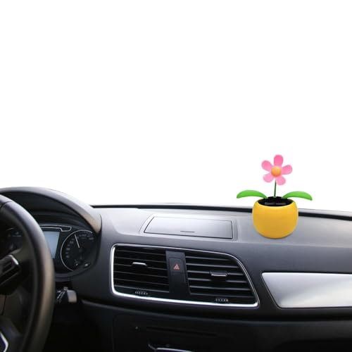 Huayeex Solarbetriebene tanzende | Sonnenn-Solar-Auto-Ornament,Tragbares Autospielzeug mit schüttelndem Kopf, Wiederverwendbare solarbetriebene Armaturenbrett-Dekoration für Zuhause, Schlafzimmer und Huayeex Solarbetriebene tanzende | Sonnenn-Solar-Auto-Ornament,Tragbares Autospielzeug mit schüttelndem Kopf, Wiederverwendbare solarbetriebene Armaturenbrett-Dekoration für Zuhause, Schlafzimmer und von Huayeex