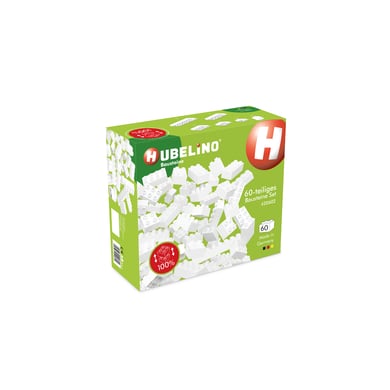 HUBELINO® Bausteine - 60 teiliges Set, weiß von Hubelino®