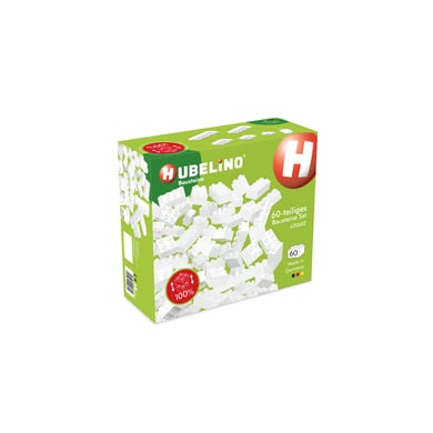 HUBELINO® Bausteine - 60 teiliges Set, weiß von Hubelino