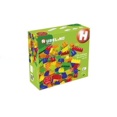 HUBELINO® Kugelbahn Bausteine Set, 120-teilig von Hubelino