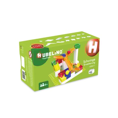 HUBELINO® Kugelbahn Schwinge Erweiterung, 46-teilig von Hubelino