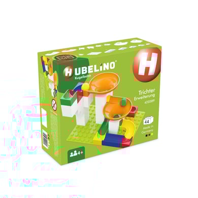 HUBELINO® Kugelbahn Trichter Erweiterung, 44-teilig von Hubelino