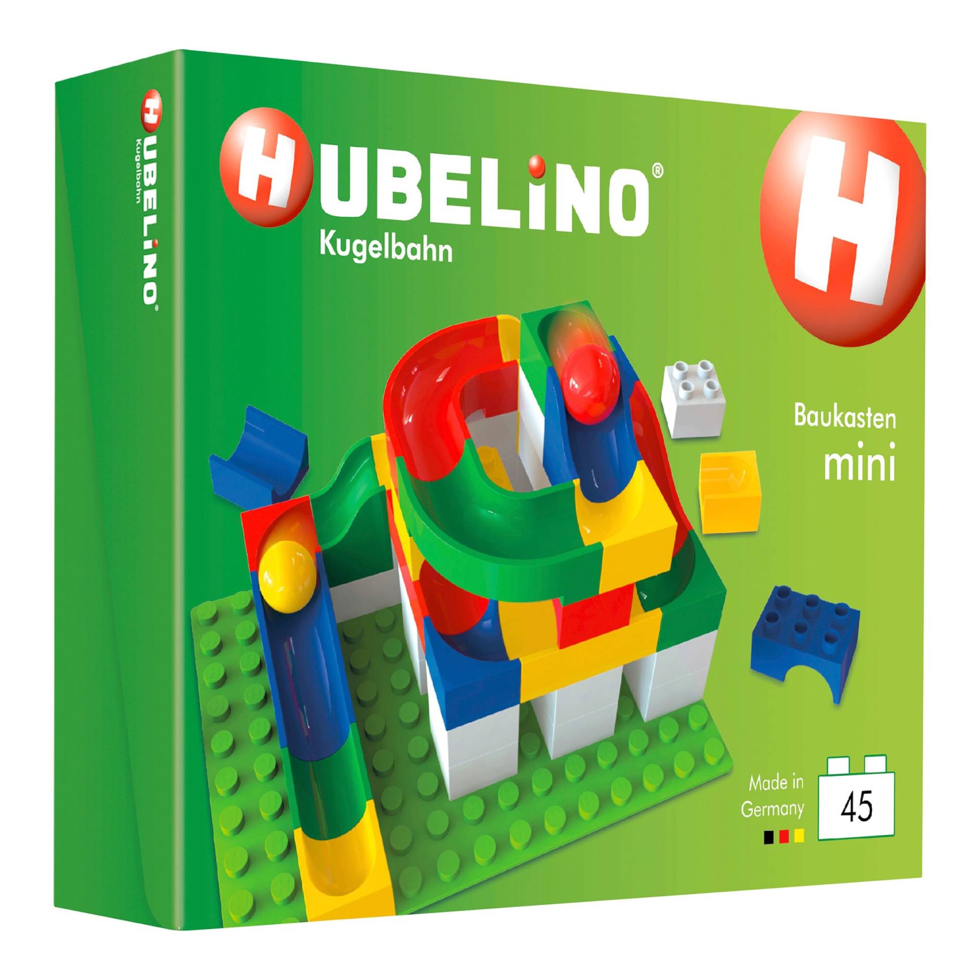 Hubelino Kugelbahn Baukasten mini 45-tlg. von Hubelino