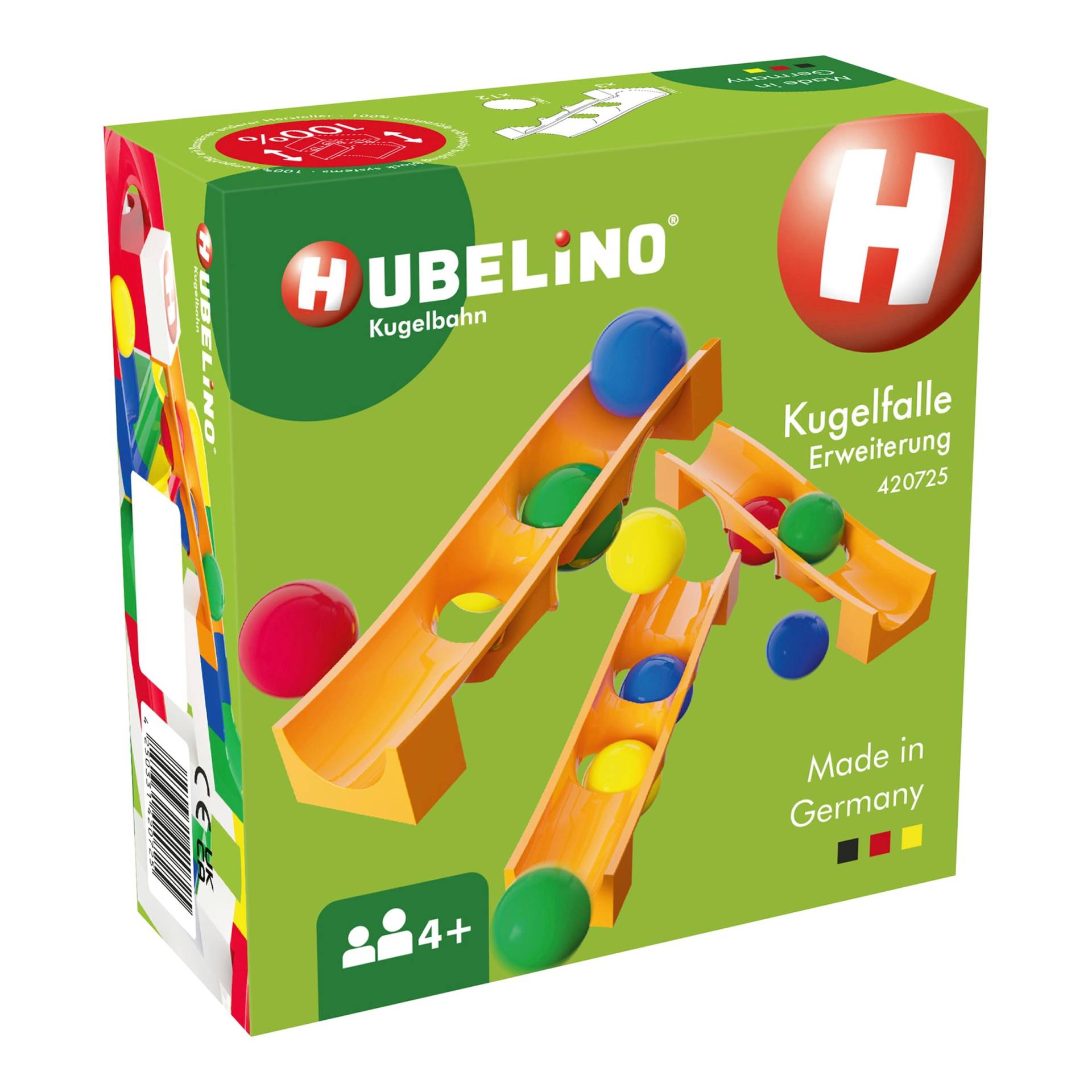 Hubelino Kugelbahn Erweiterung Kugelfalle von Hubelino