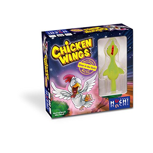 Huch & Friends 879790 - Chicken Wings - Glow in the dark Spiel von Huch & Friends