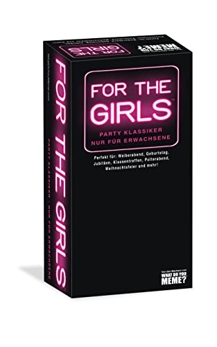 HUCH! | 881953 | for The Girls | Der Partyklassiker nur für Erwachsene | Best-of der coolsten Partyspiele | Trinkspiel | für 3+ Spieler ab 18 Jahren | Für den perfekten Mädelsabend! von HUCH!