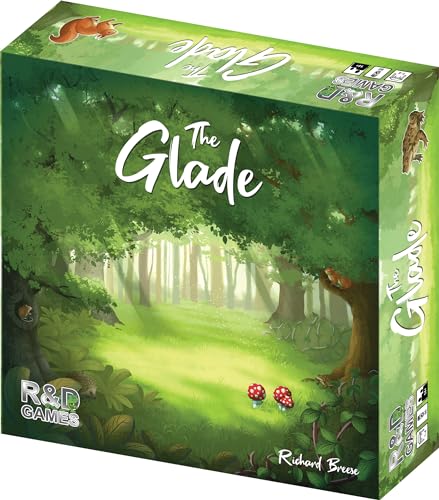 HUCH! | The Glade | Strategiespiel | für 1 bis 4 Spieler ab 14 Jahren | Rummikub-Mechanismus von HUCH!