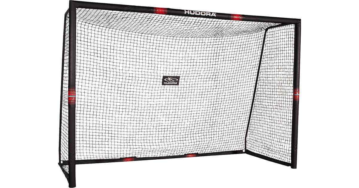 Fußballtor  Pro Tect 300 x 200 x 105 cm schwarz von Hudora