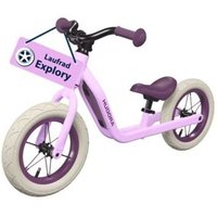 HUDORA 10938 - Laufrad Explory 12 pixie berry, für Kinder von 90-110 cm, Sitzhöhe: 27-37,5 cm von Hudora